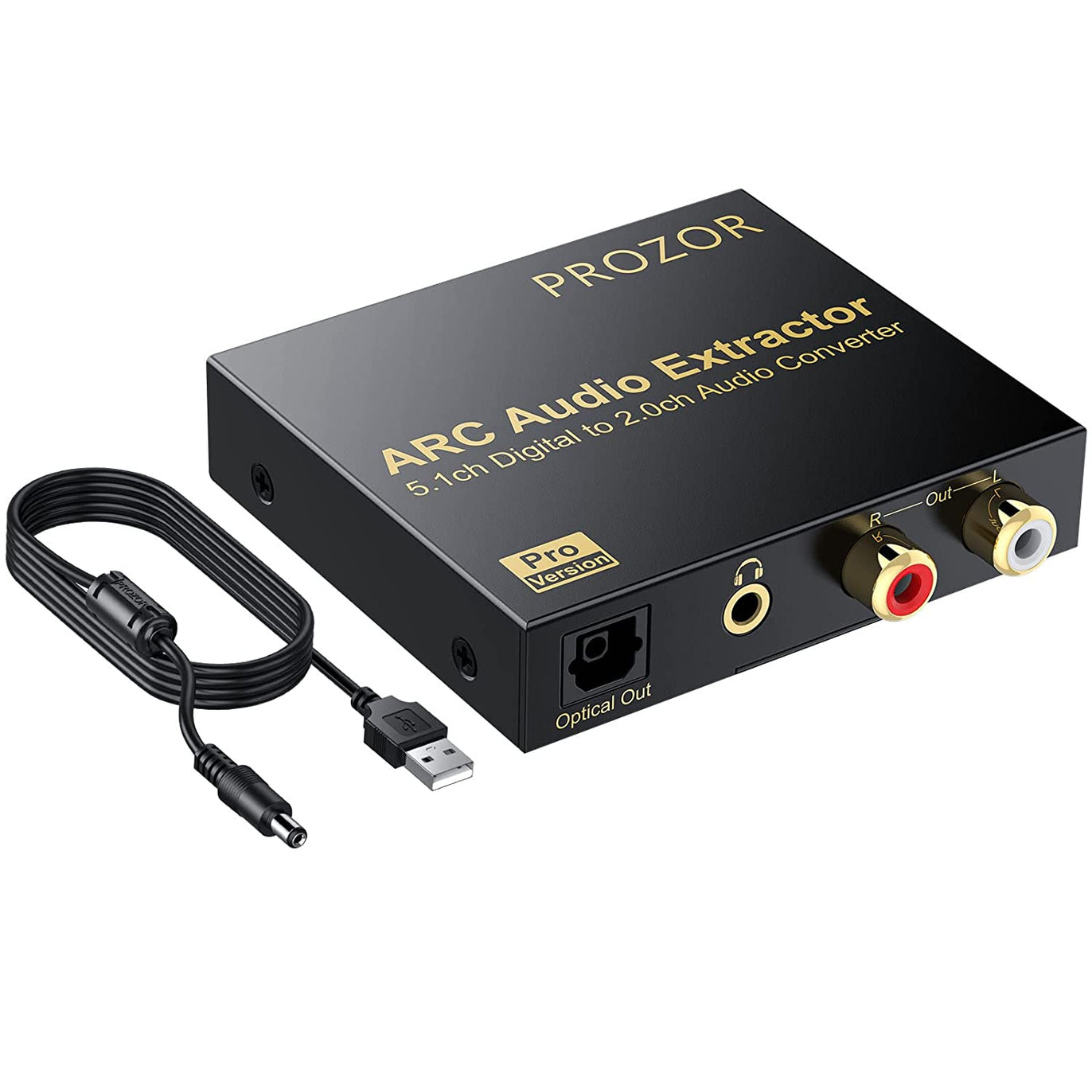 PROZOR 192KHz DAC Converter ARC Audio Extractor