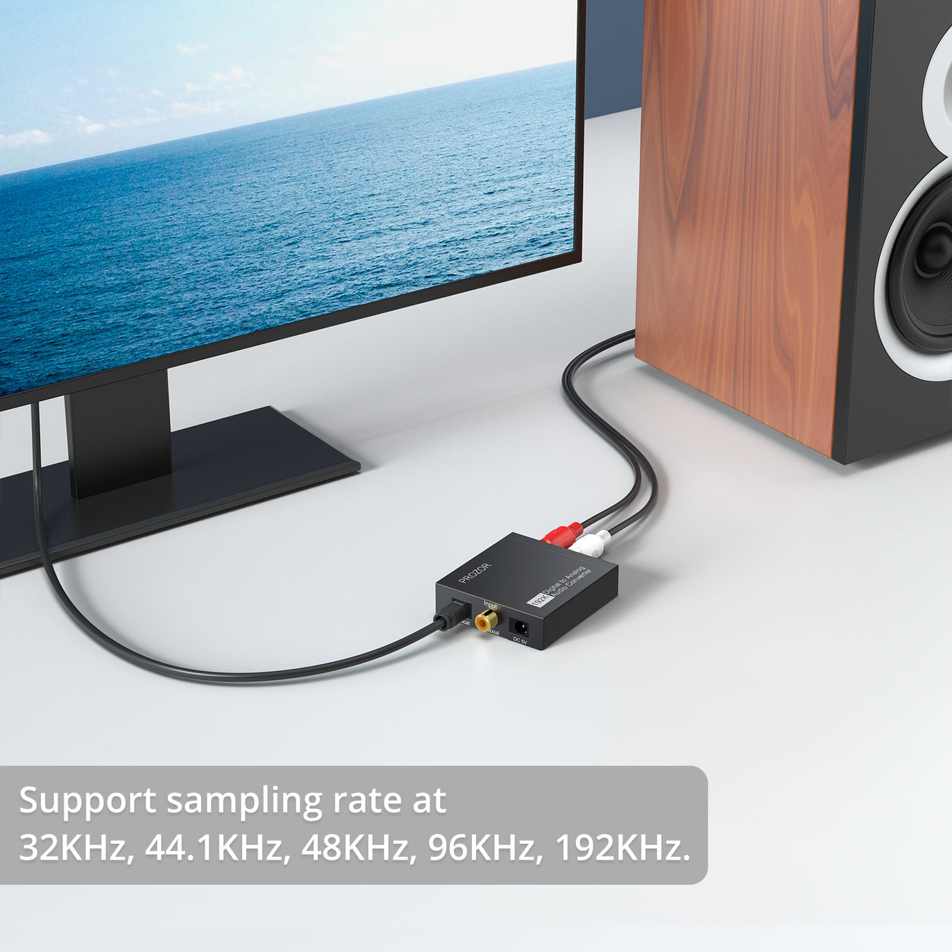 PROZOR 192kHz Digital to Analog Converter DAC