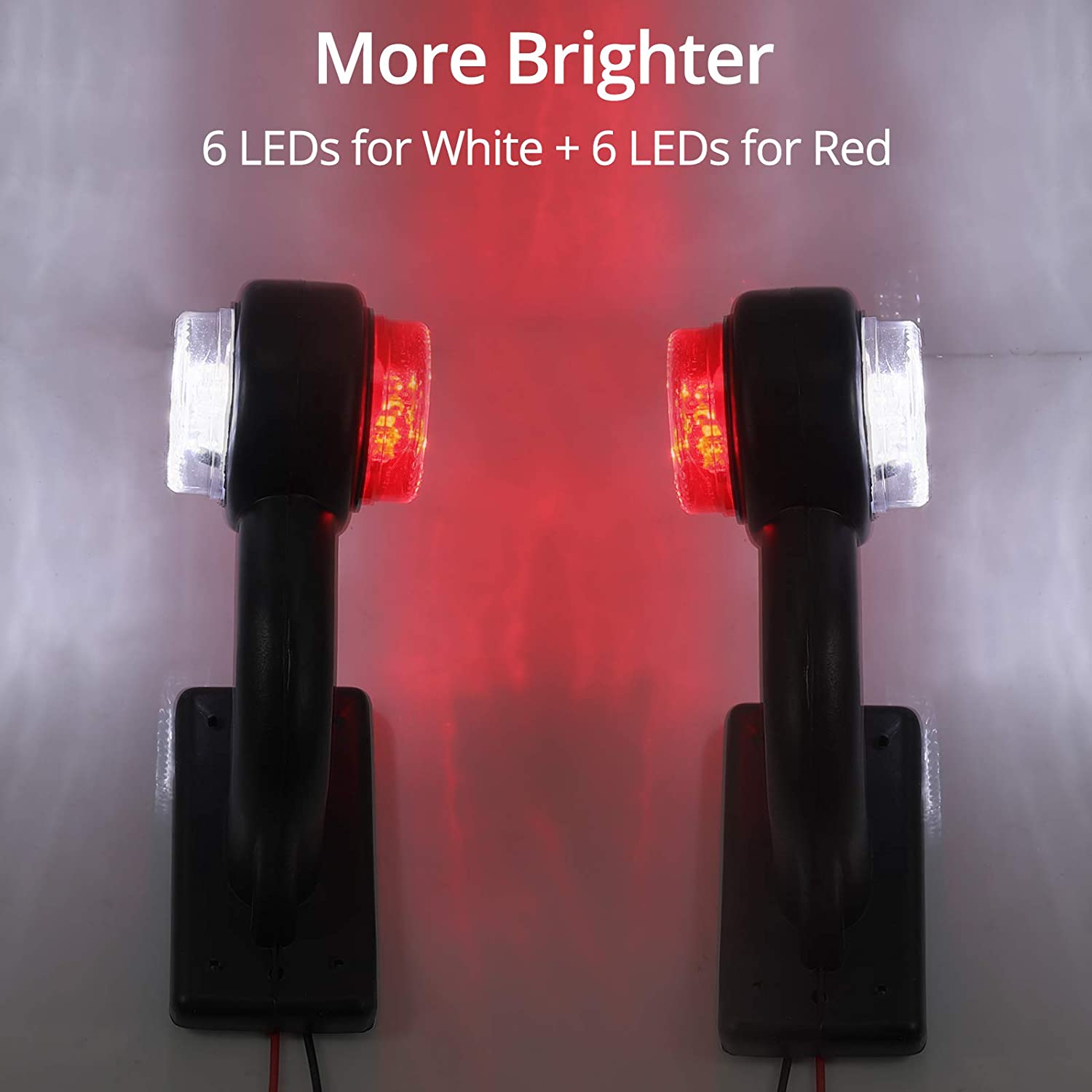 PROZOR 2x6LED Side Marker Lights