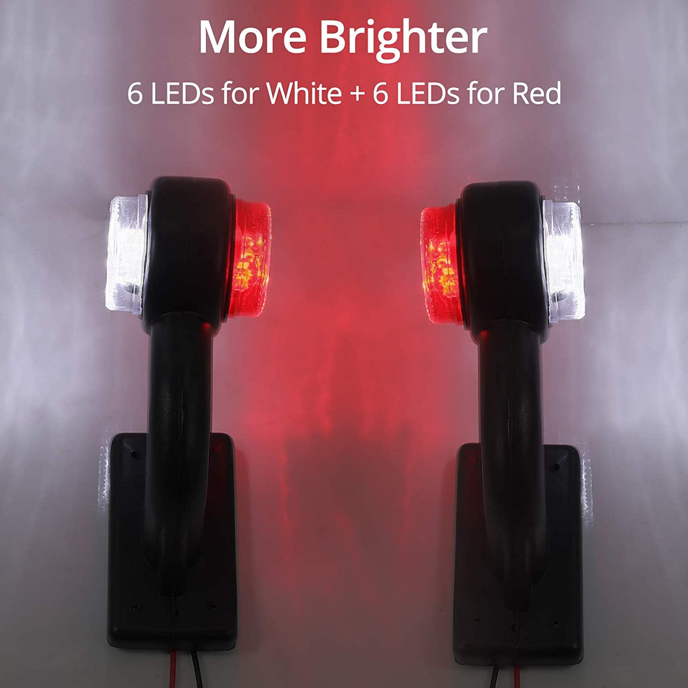 PROZOR 2x6LED Side Marker Lights