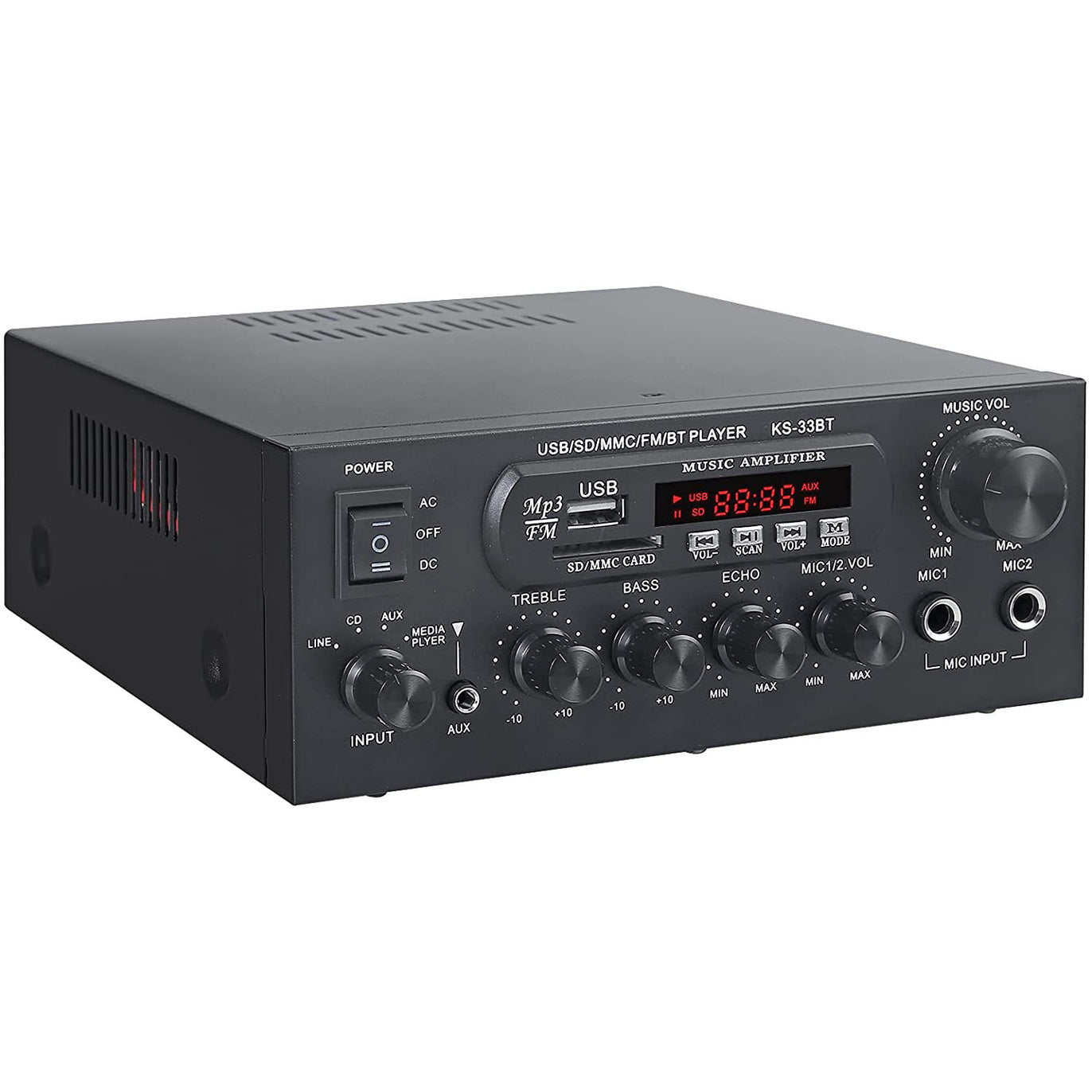 PROZOR Digital Stereo Power Audio Amplifier