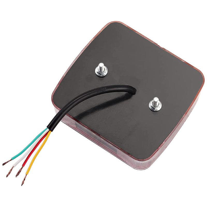 PROZOR 2PCS Tail Lights E-mark E11 Certification Rear Stop Lights 12V 18LEDs