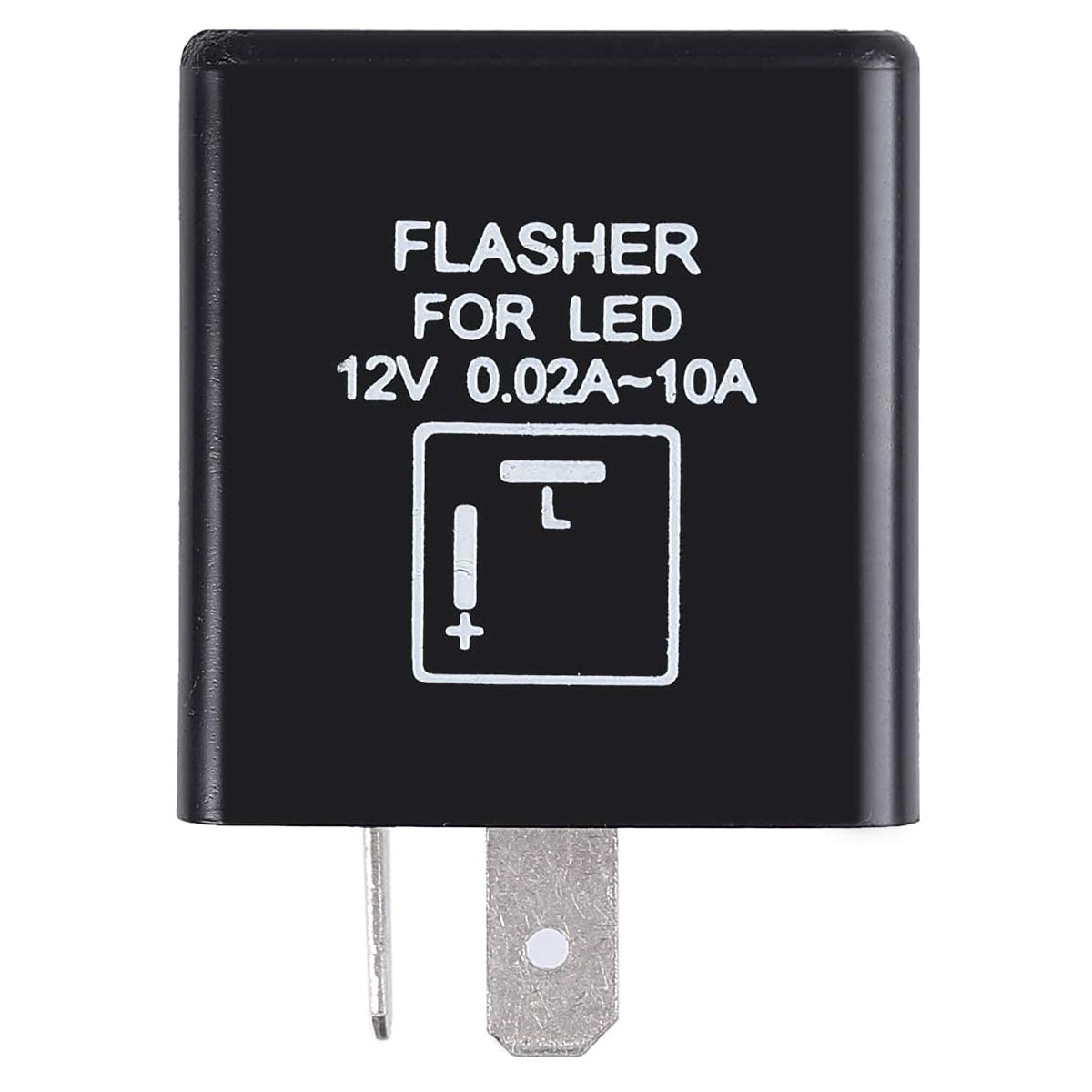 PROZOR Flasher Relay 2 Pin 12V Motorbike LED Light
