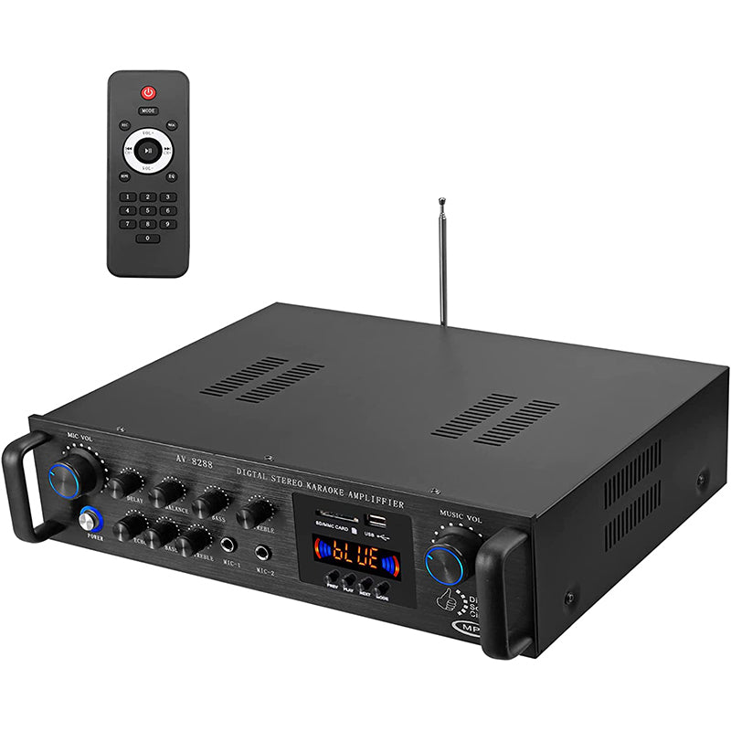 PROZOR Bluetooth Stereo Amplifier Receivers 200W+200W Digital Power Amplifier