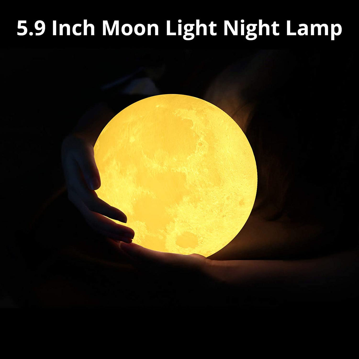 PROZOR 3D Moon Lamp 15cm