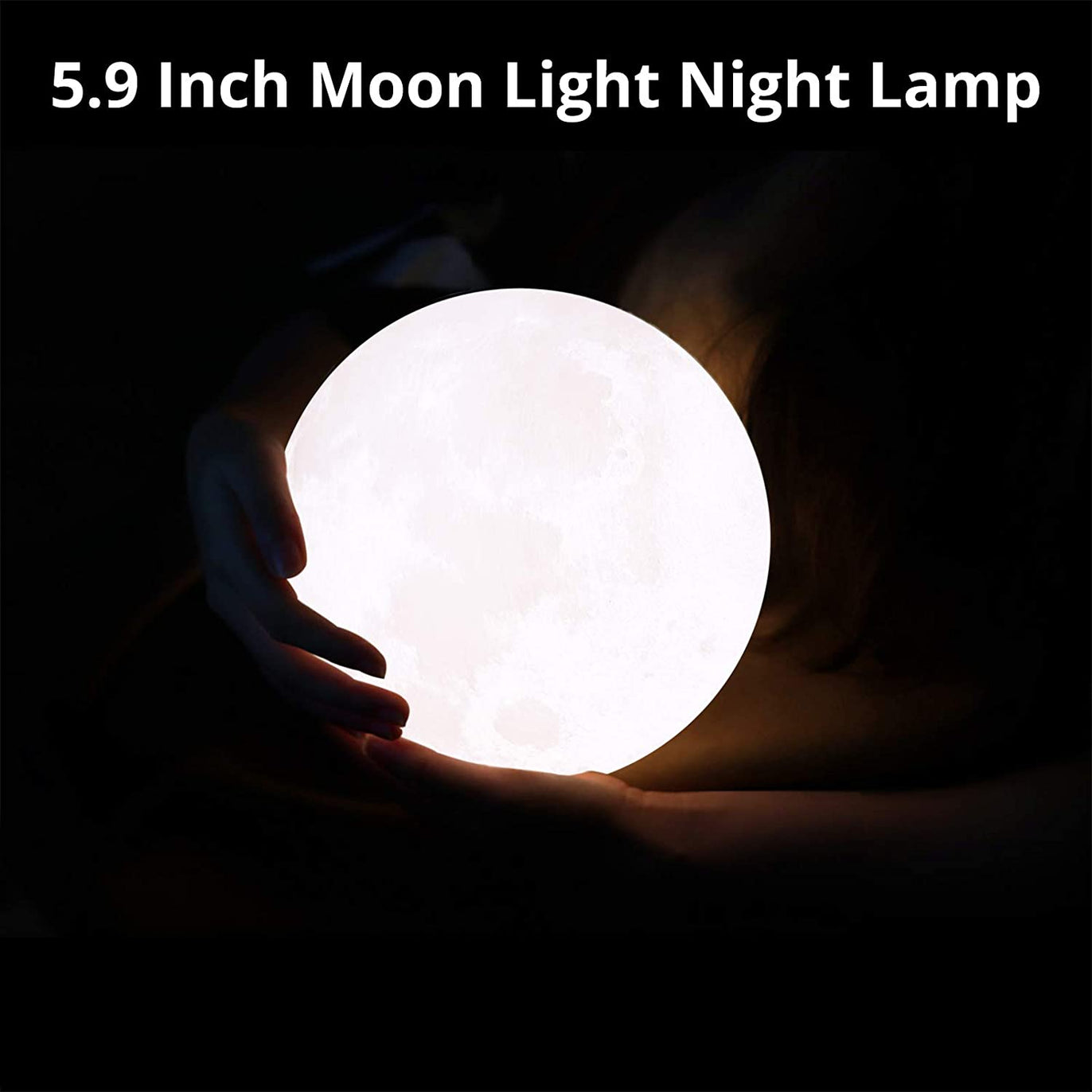 PROZOR 3D Moon Lamp 15cm