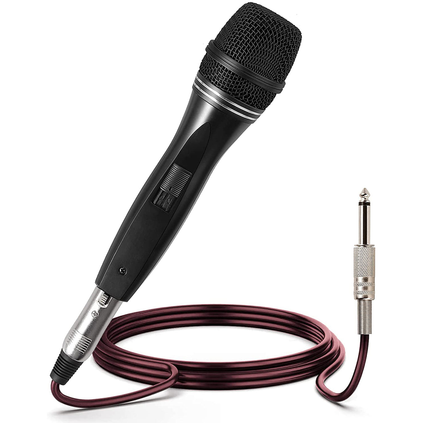 PROZOR Dynamic Karaoke Microphone with 16.4ft XLR Cable