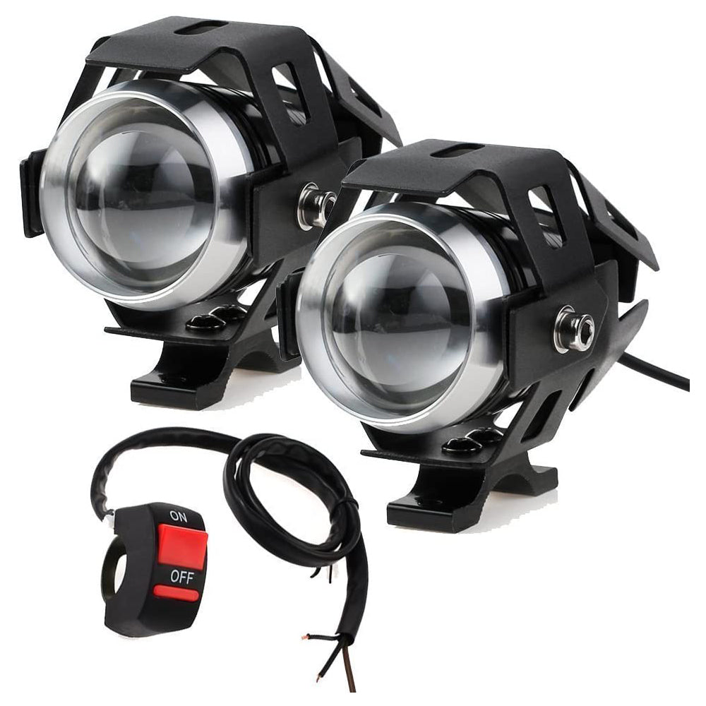 PROZOR LED Motorcycle Headlights & Switch