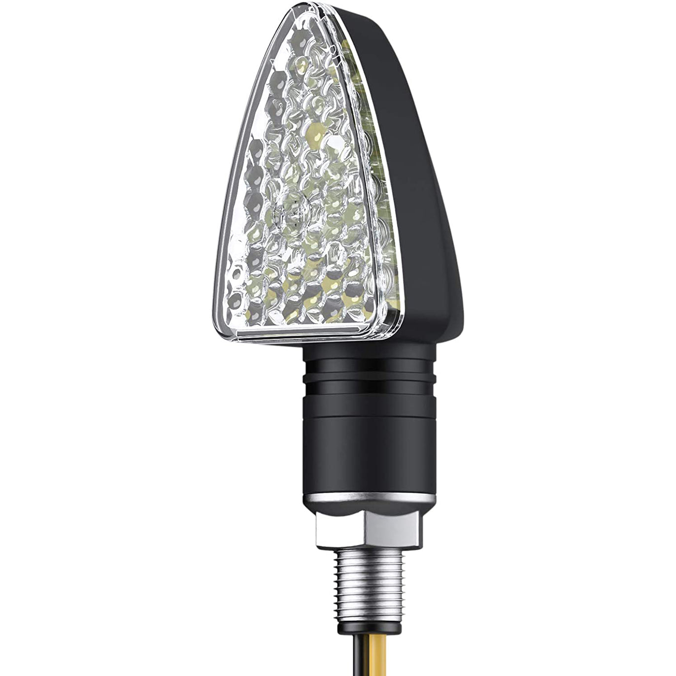 PROZOR 4 pcs Turn Signal Indicator Lights for Motorcycle