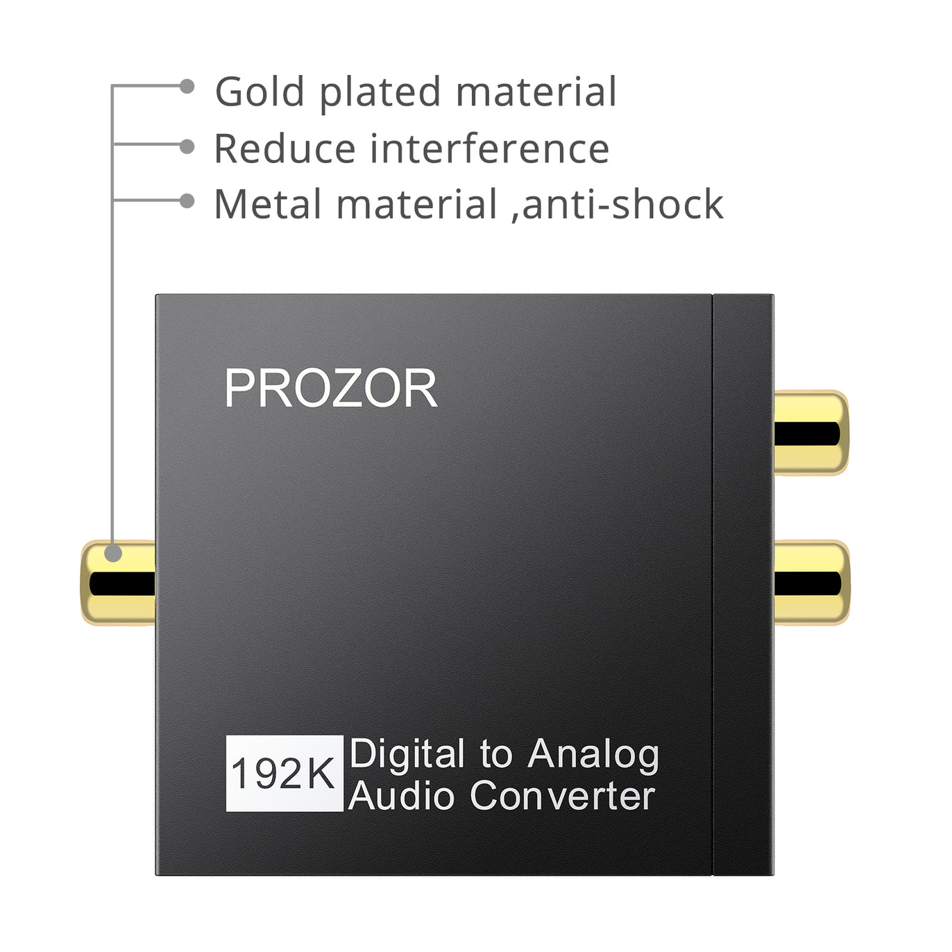 PROZOR 192kHz Digital to Analog Converter DAC