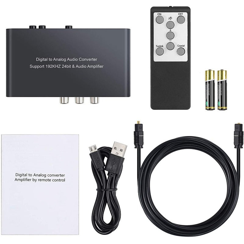 PROZOR 192kHz Digital to Analog Converter 3.5mm