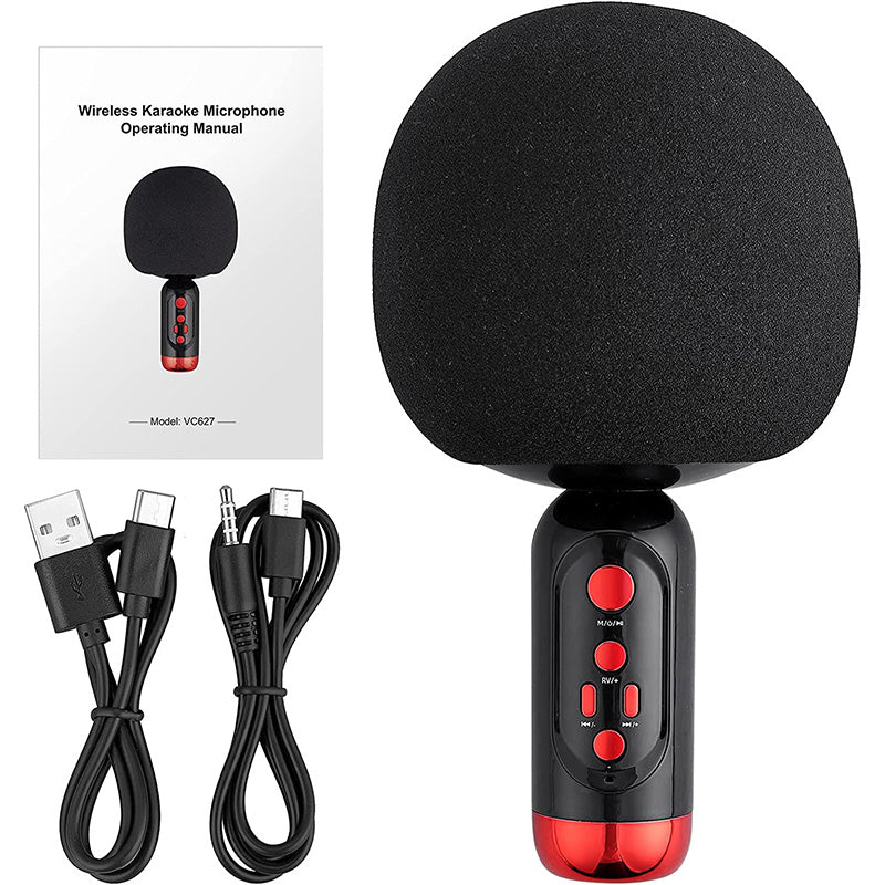 PROZOR Wireless Karaoke Microphone with Speaker