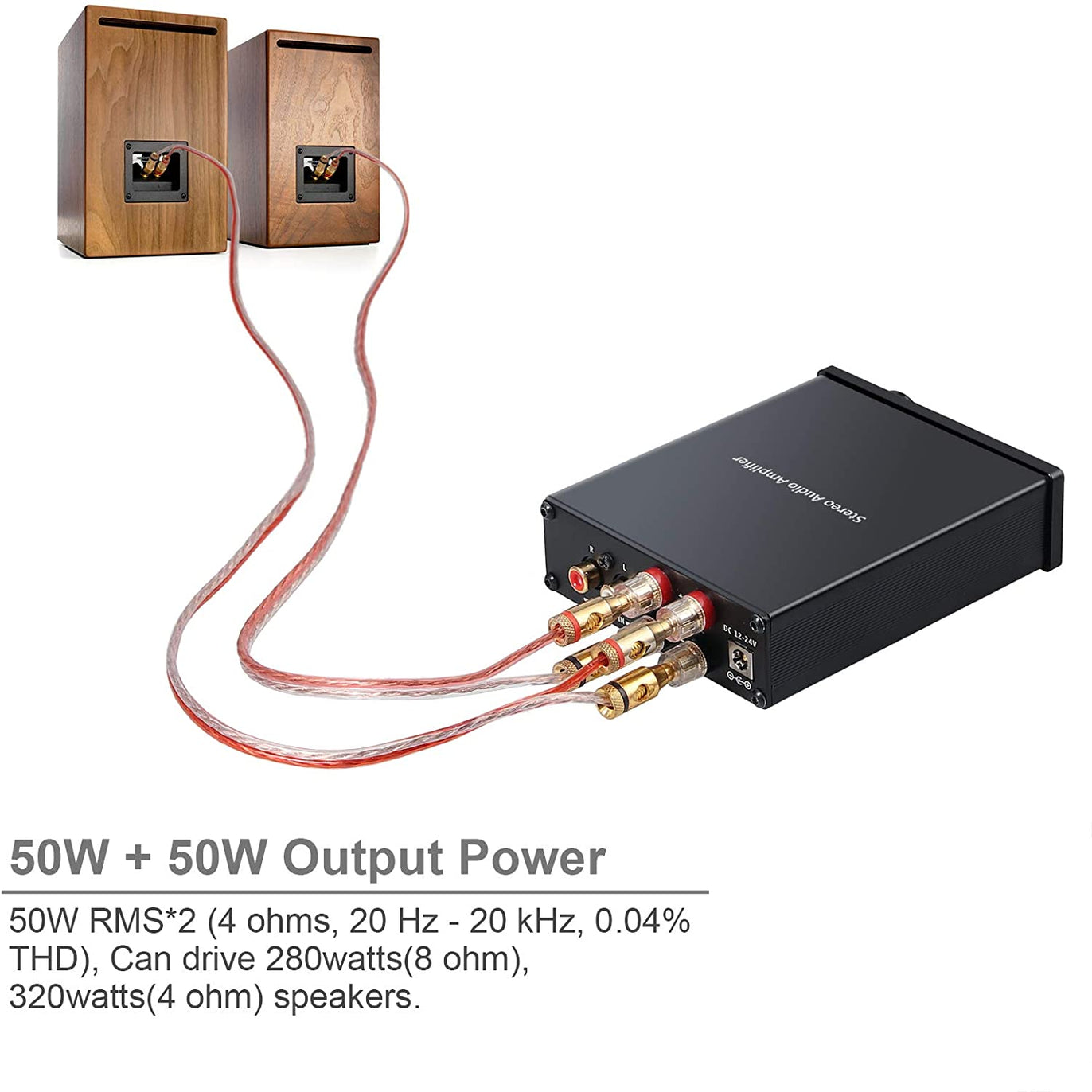 Prozor Hi-Fi Amplifier Mini Stereo Audio Amplifier