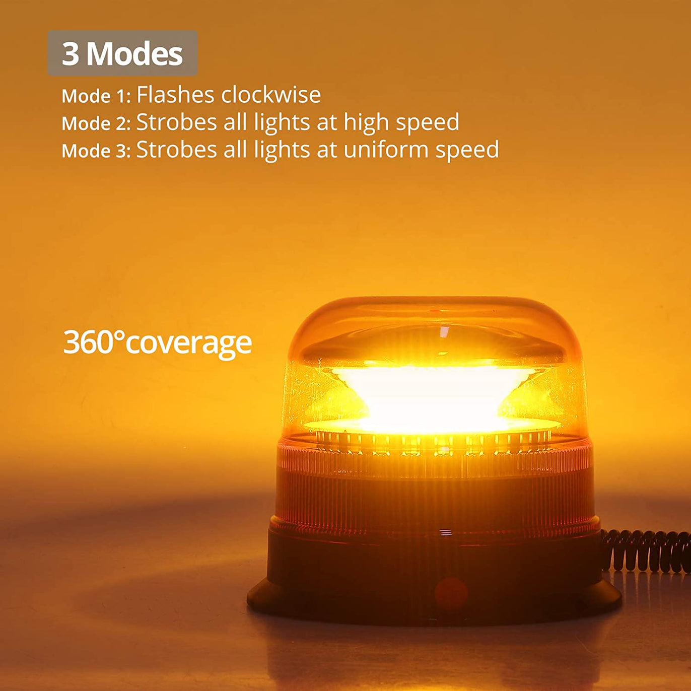 Prozor Magnetic Flashing Light E-mark E9 30 LEDs