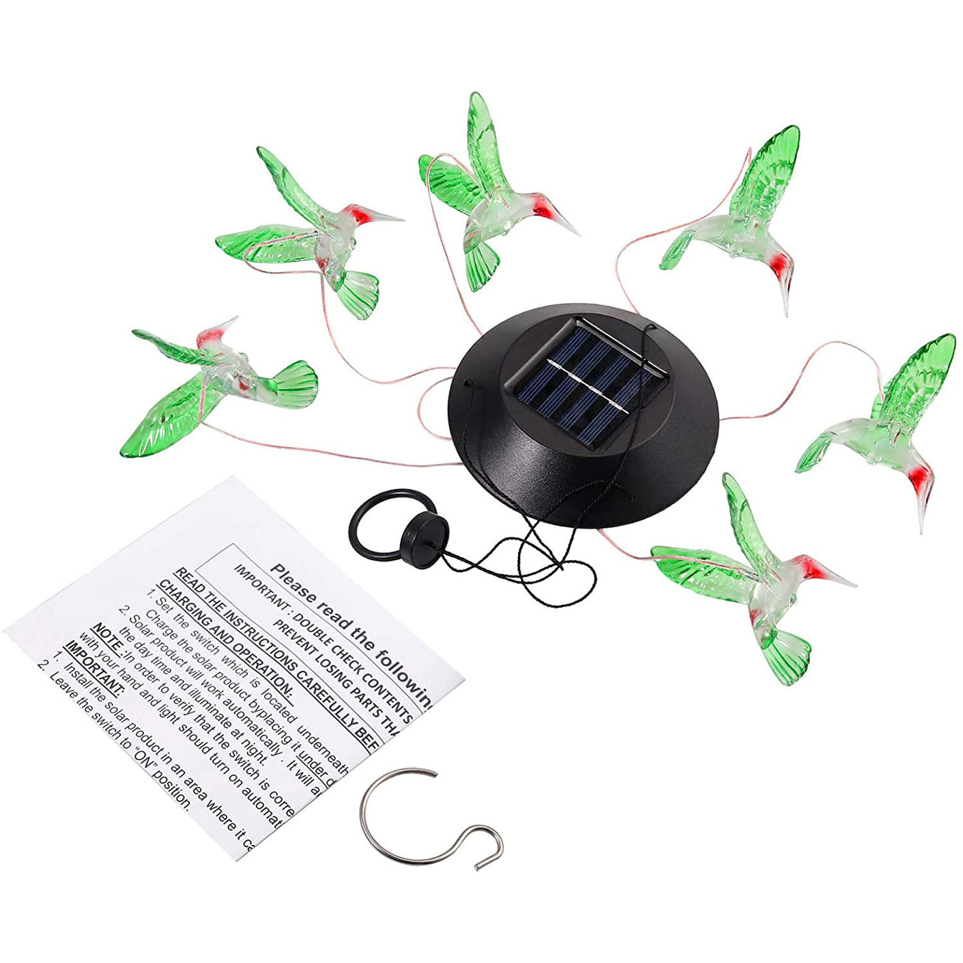 PROZOR Solar Wind Chimes Light LED