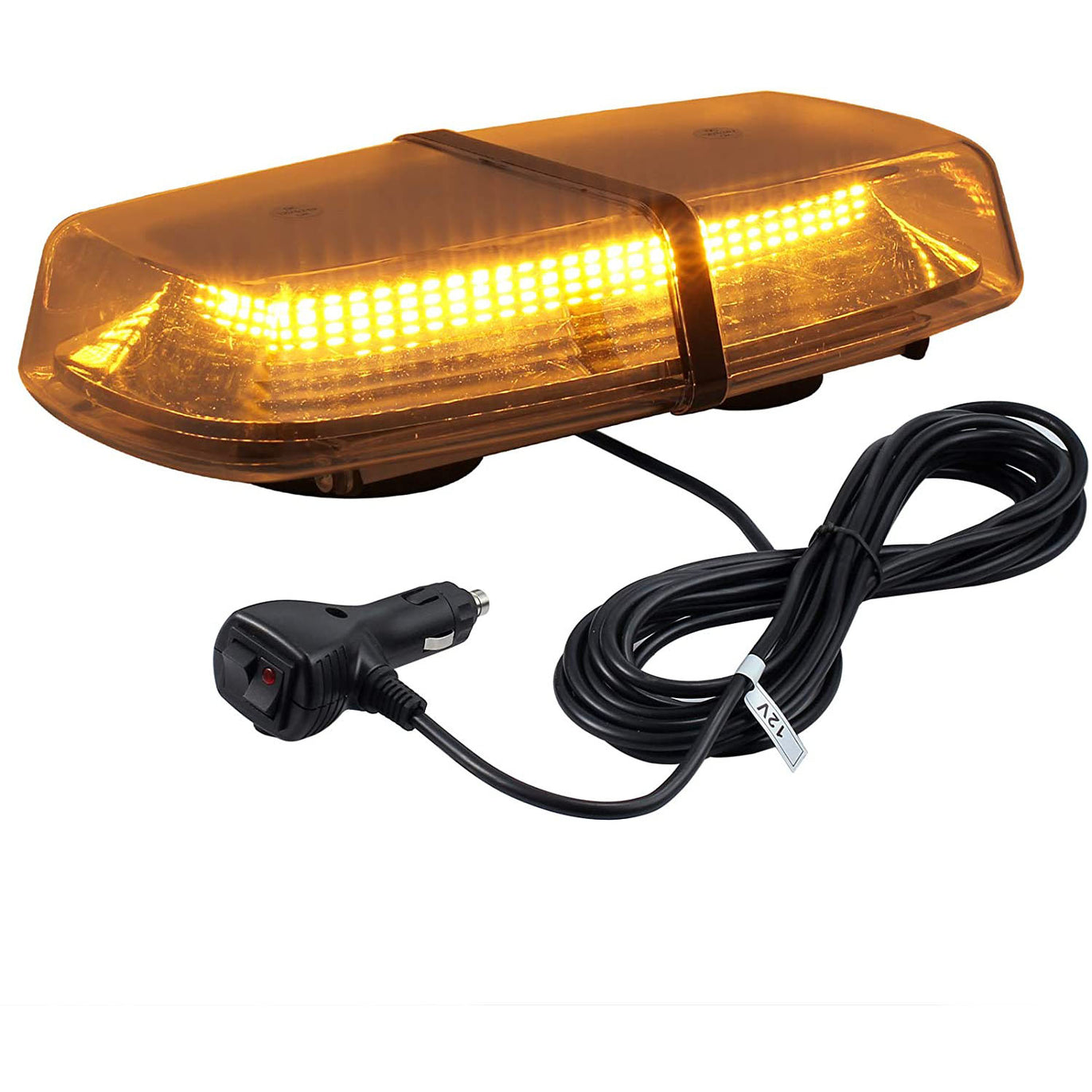 PROZOR 12V/24V 72 LED Waterproof Strobe Warning Light UK
