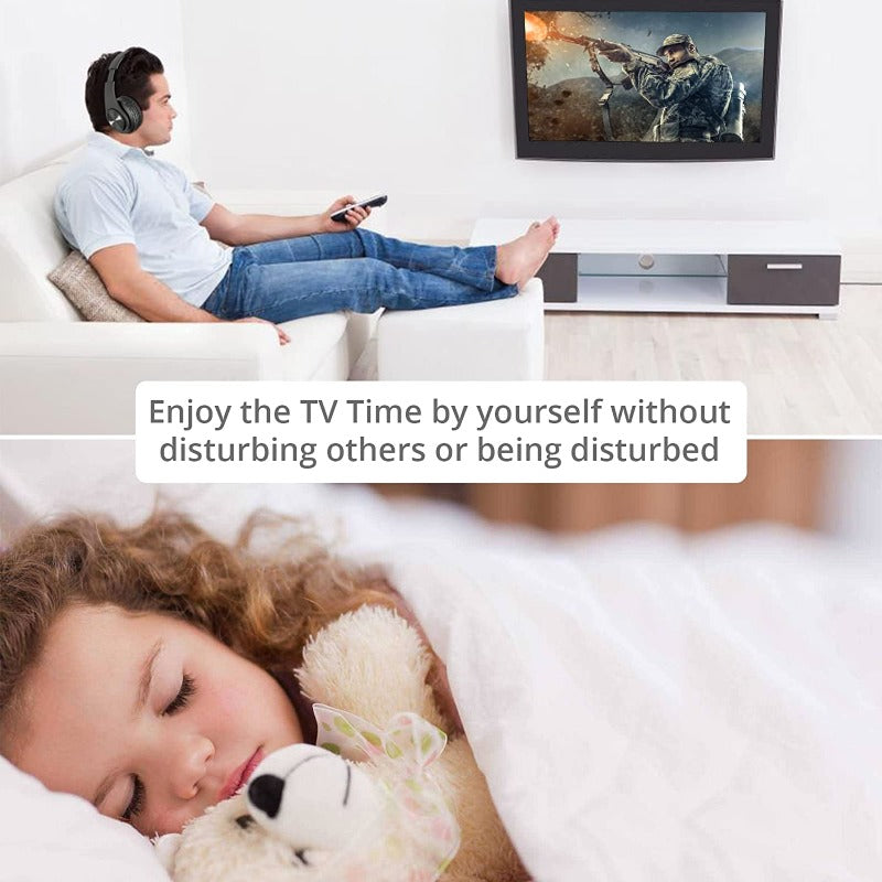 PROZOR Wireless Stereo TV Headphone