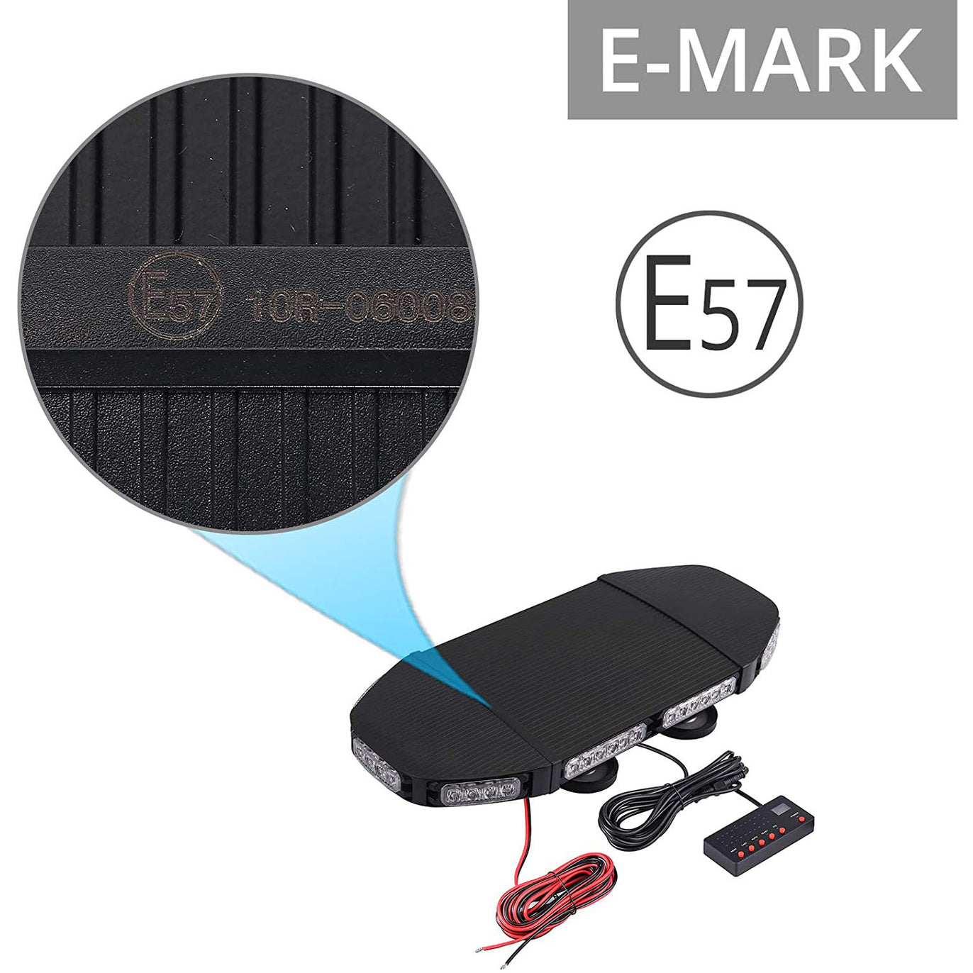 PROZOR 21 Modes 48 LED Car Roof Light