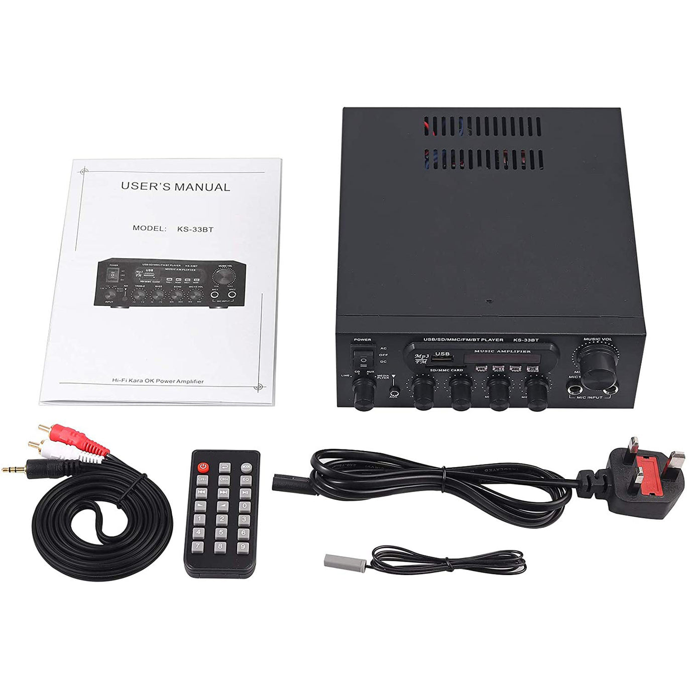 PROZOR Digital Stereo Power Audio Amplifier