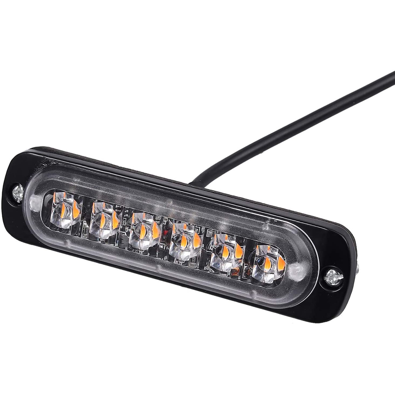 PROZOR Car Roof Light 4PCS 6 LED Emergency Bar