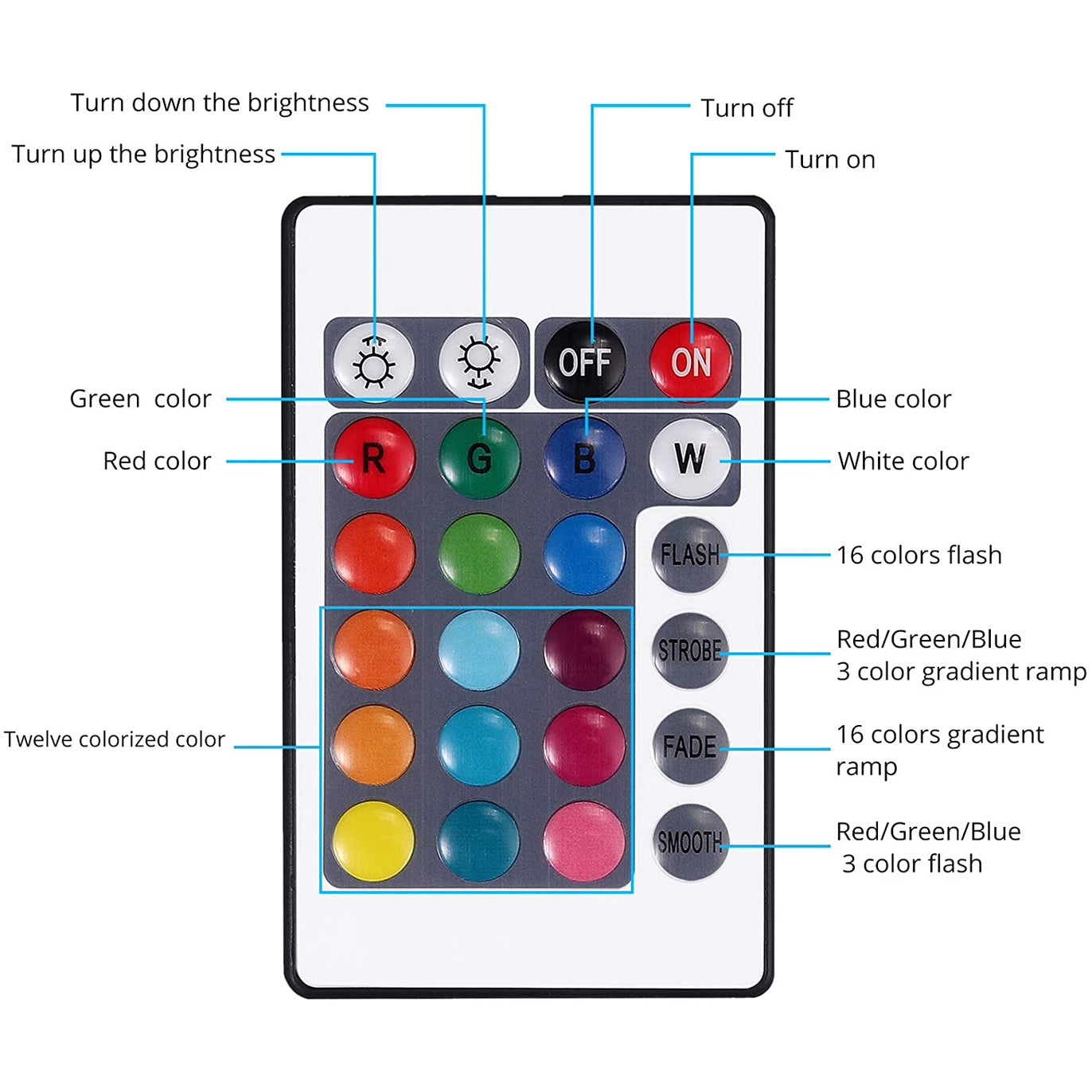 PROZOR 3D Moon Lamp 15cm