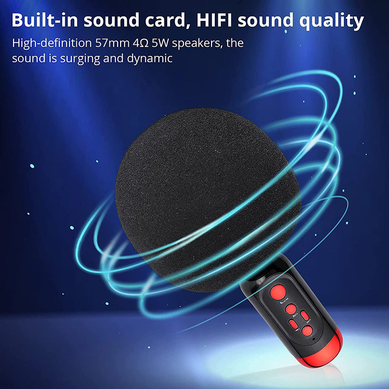 PROZOR Wireless Karaoke Microphone with Speaker