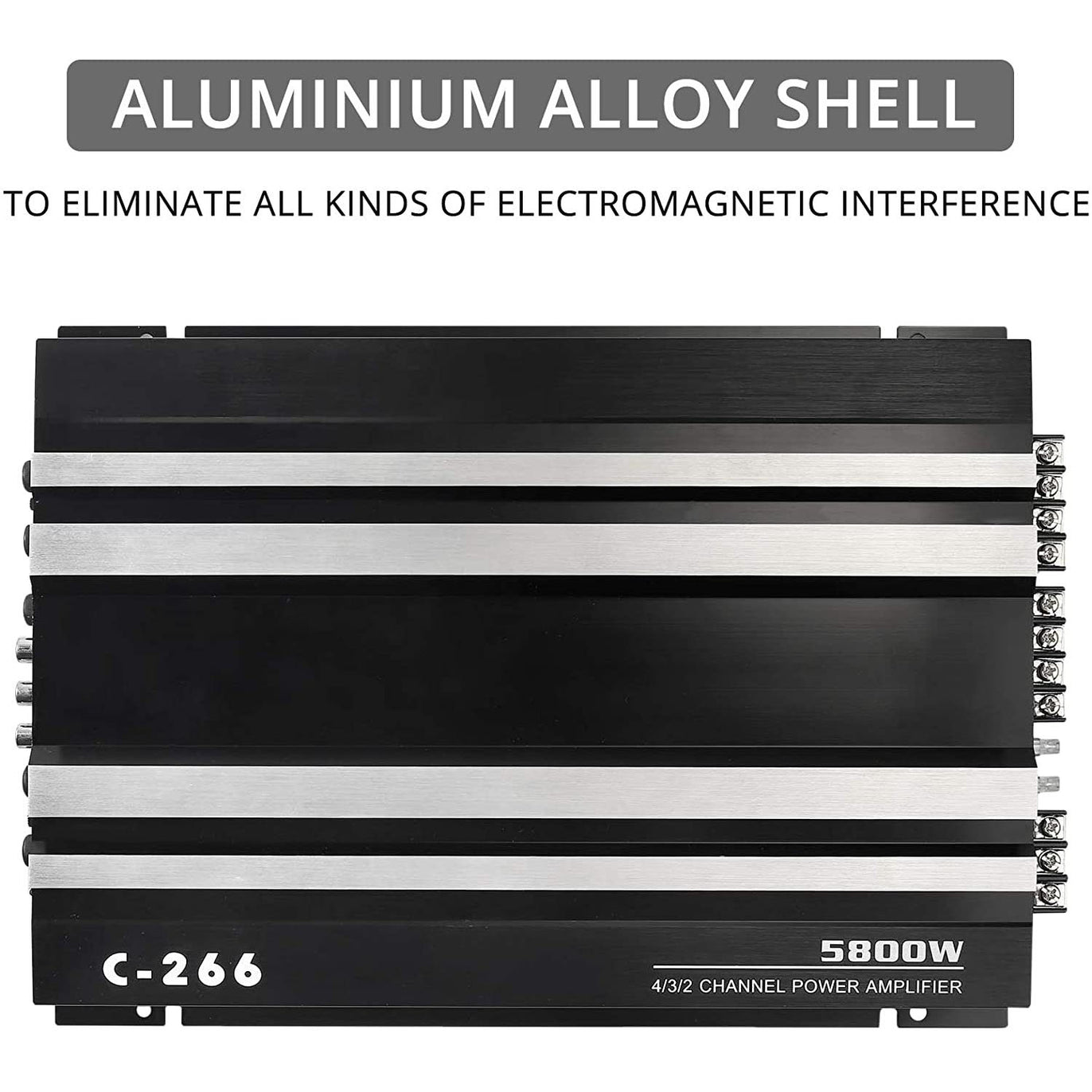 Prozor 4 Channel Car Stereo Audio Power Amplifier