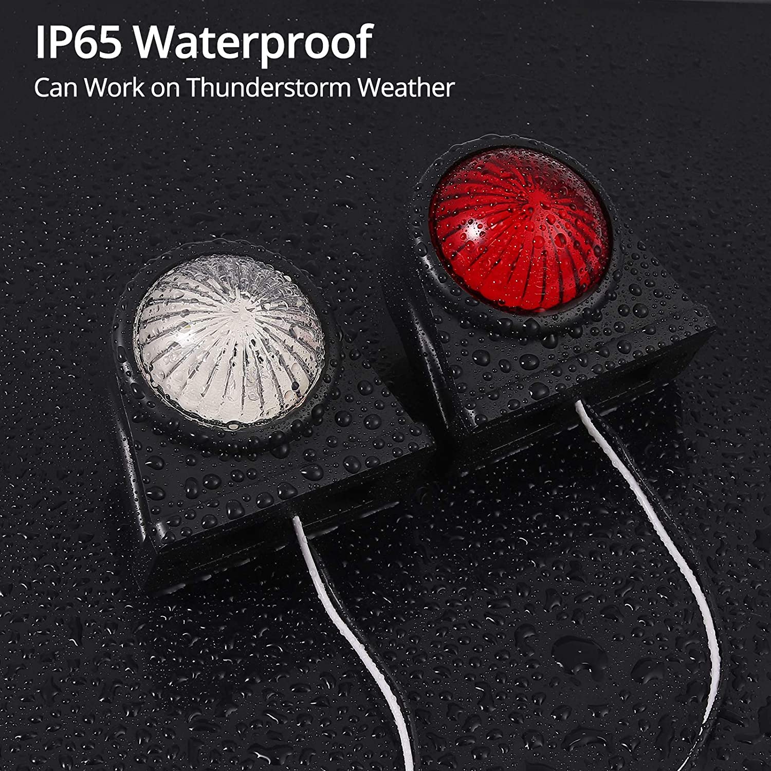 PROZOR Side Marker Lights E-mark E8 2 PCS
