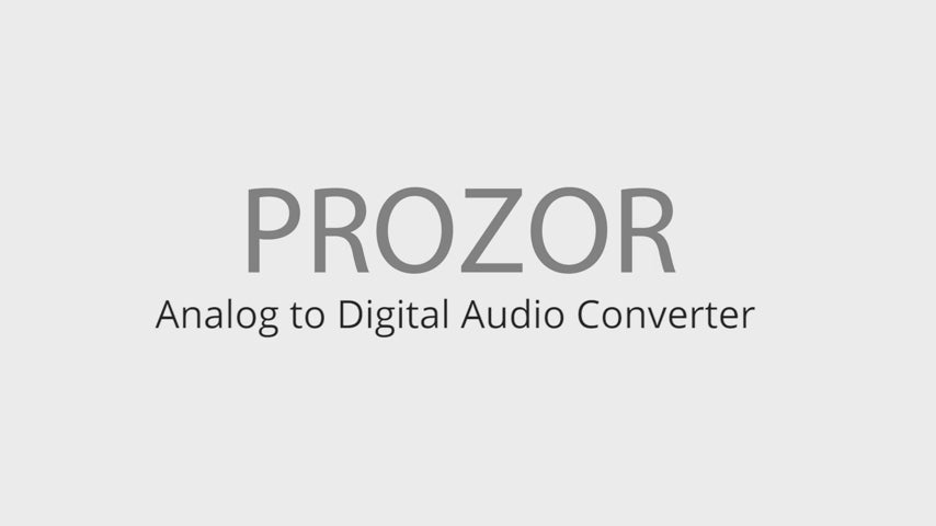 PROZOR Analog to Digital Audio Converter 2RCA to Toslink SPDIF Optical ADC Converter