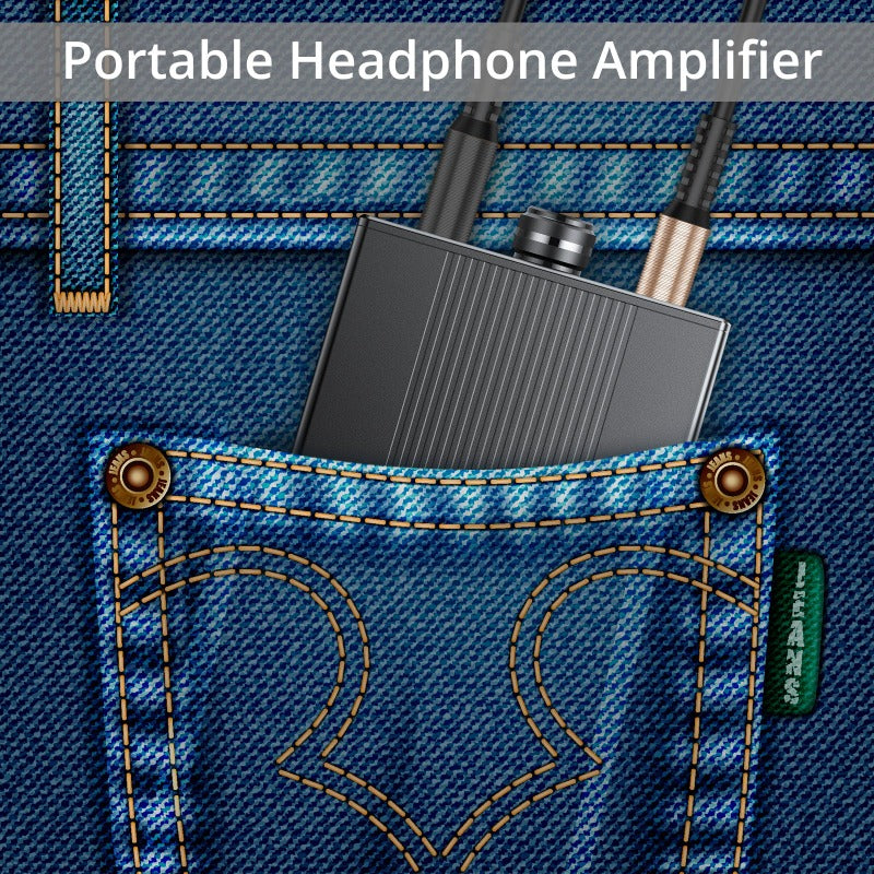 PROZOR Hi-Fi Earphone Amplifier with 3.5mm Audio Jack