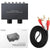 PROZOR 4-Way Stereo L/R Sound Channel Bi-Directional Audio Switcher