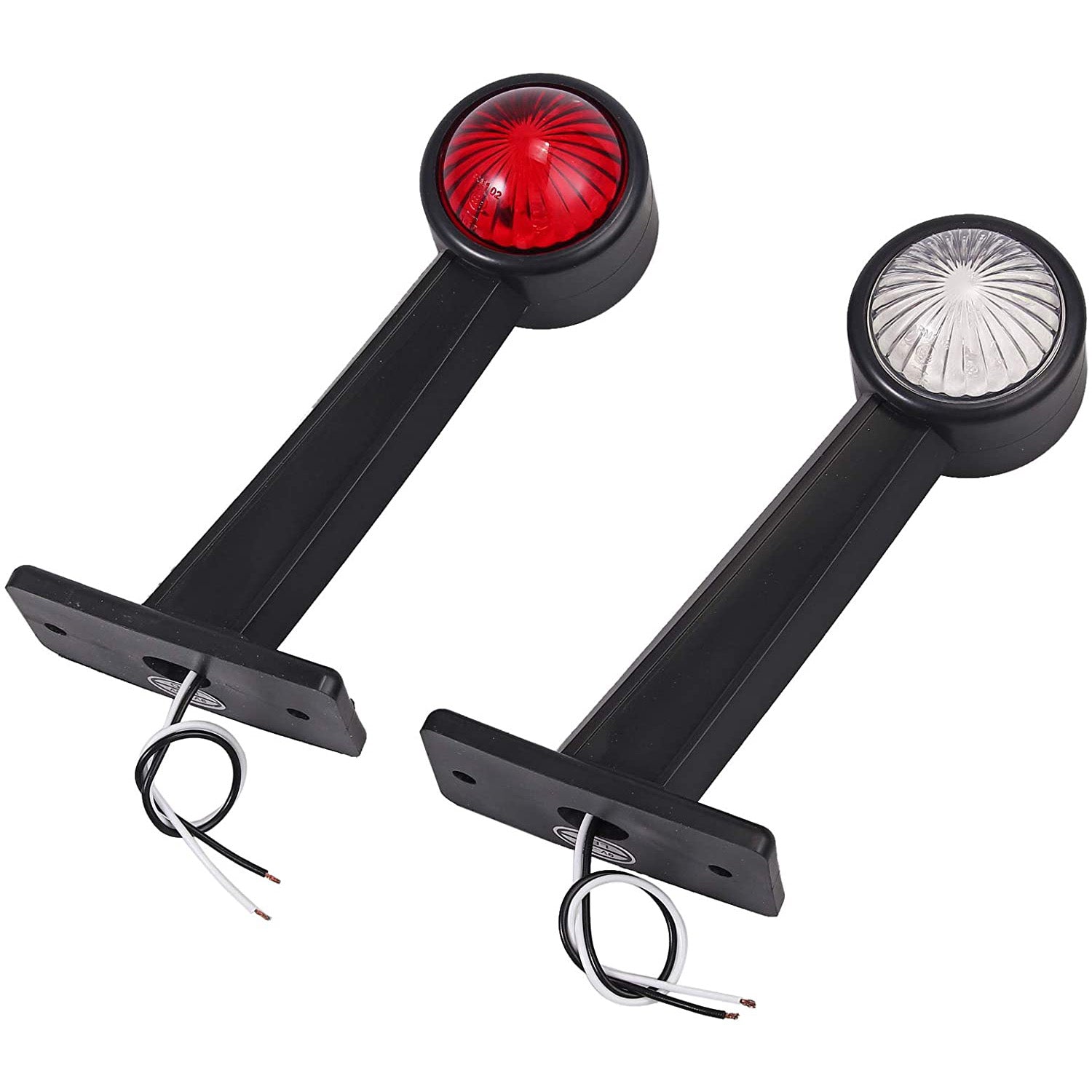 PROZOR Side Marker Lights E-mark E8 2 PCS 2 * 6 LEDs
