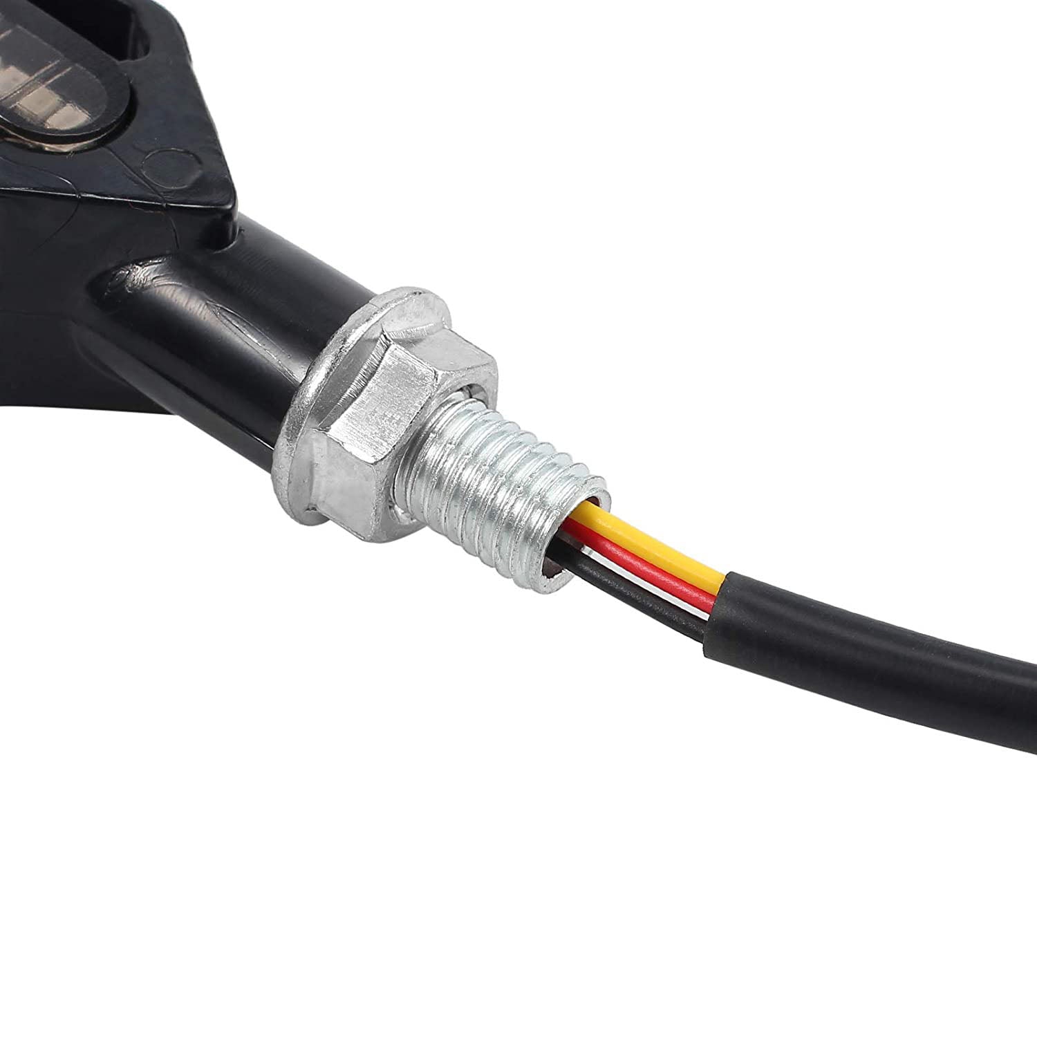 PROZOR 4PCS Motorcycle Turn Signal Lights