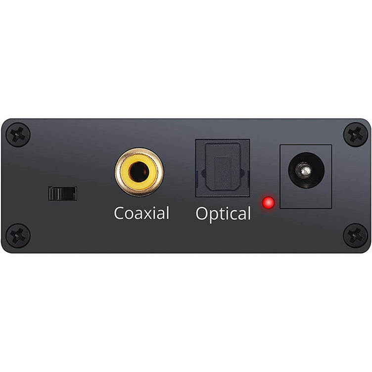 PROZOR Digital Audio Extender Coaxial SPDIF Optical Toslink Extender