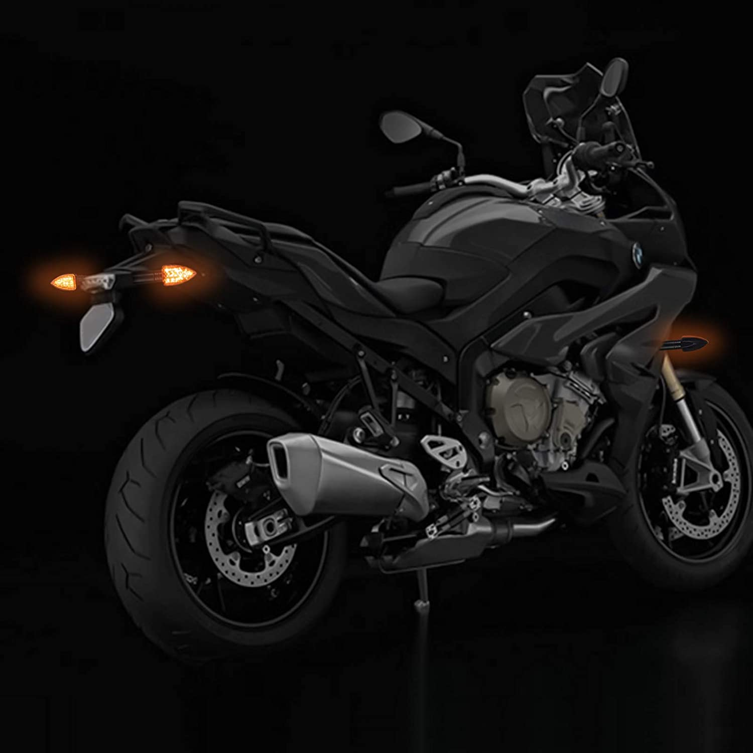 PROZOR 4 pcs Turn Signal Motorbike Indicator Lights