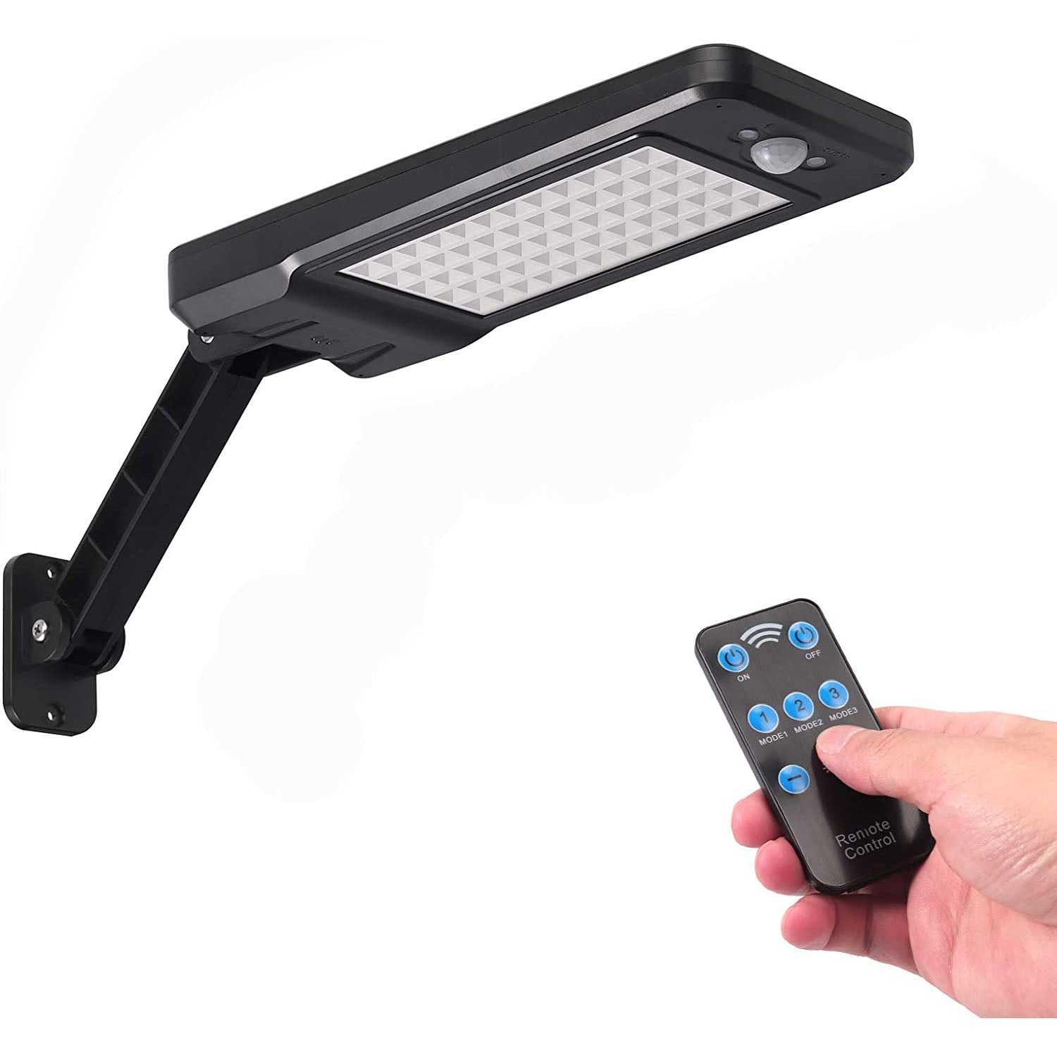 PROZOR 60 LED Remote Motion Sensor Solar Lights