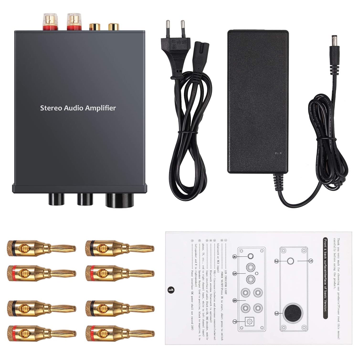 Prozor Hi-Fi Amplifier Mini Stereo Audio Amplifier