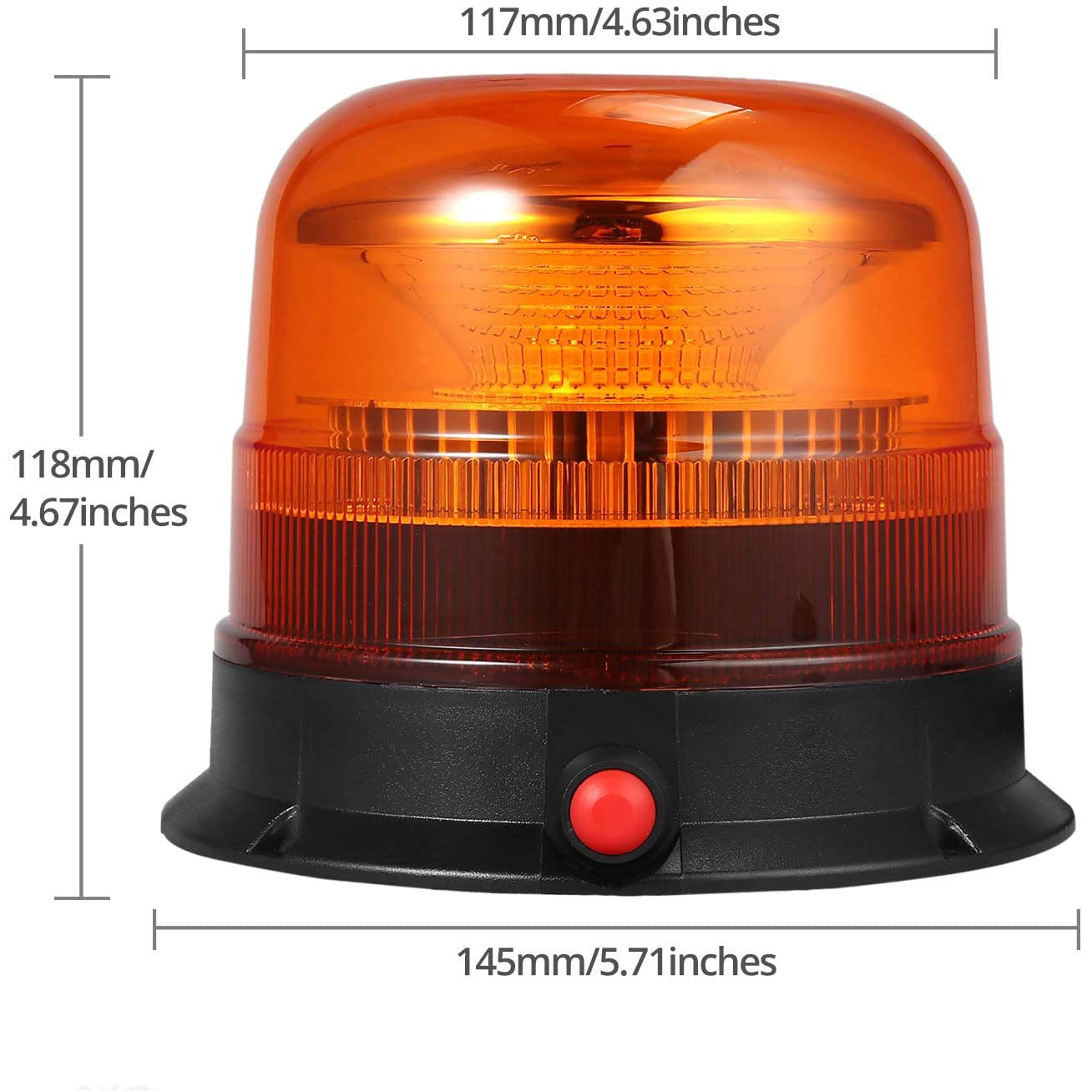 Prozor Magnetic Flashing Light E-mark E9 30 LEDs
