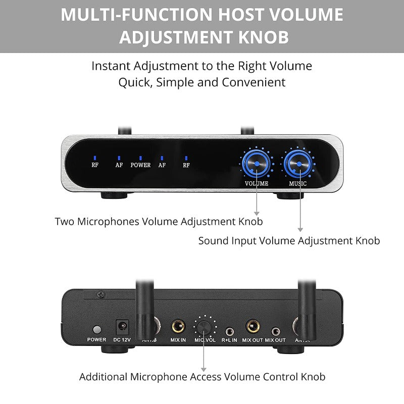 PROZOR Wireless Microphone System