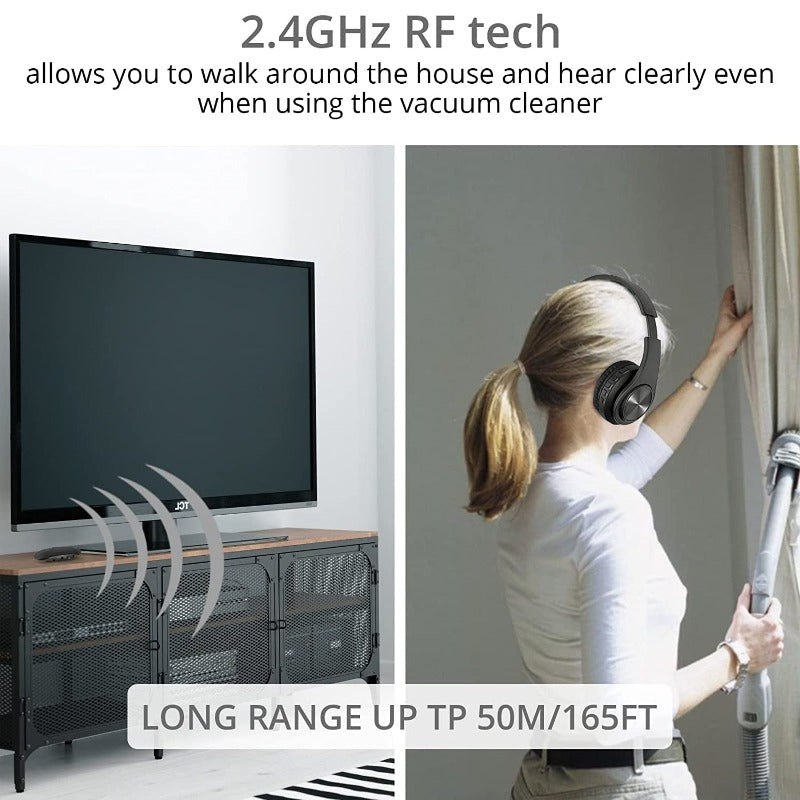 PROZOR Wireless Stereo TV Headphone