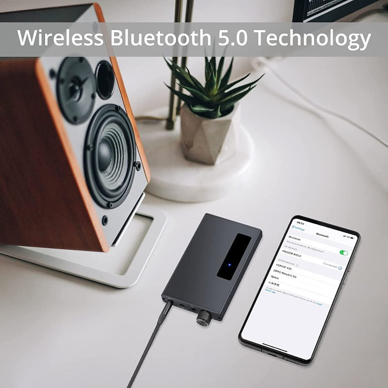 PROZOR Headphones Amplifier with Bluetooth 5.0 Receiver