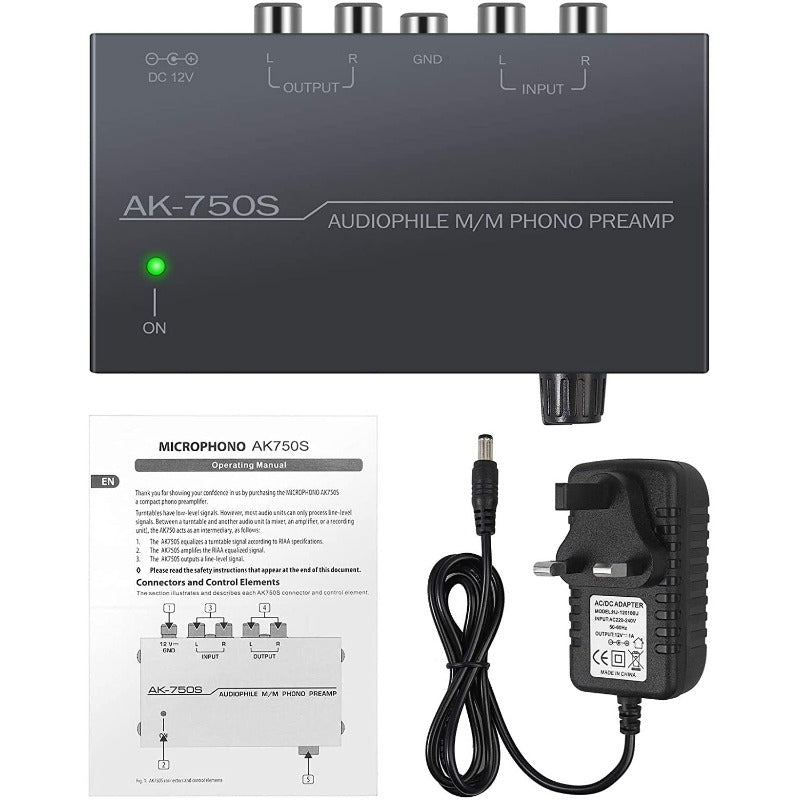 PROZOR AK-750S Phono Preamplifier