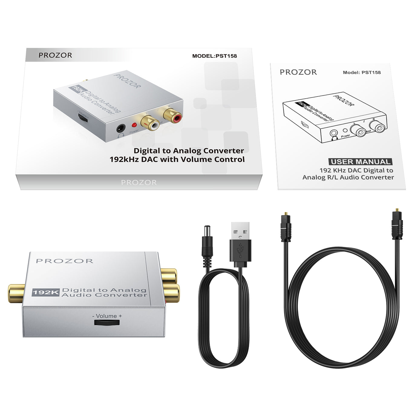 HDMI Audio Extractor con VOLUMEN - Prozor 