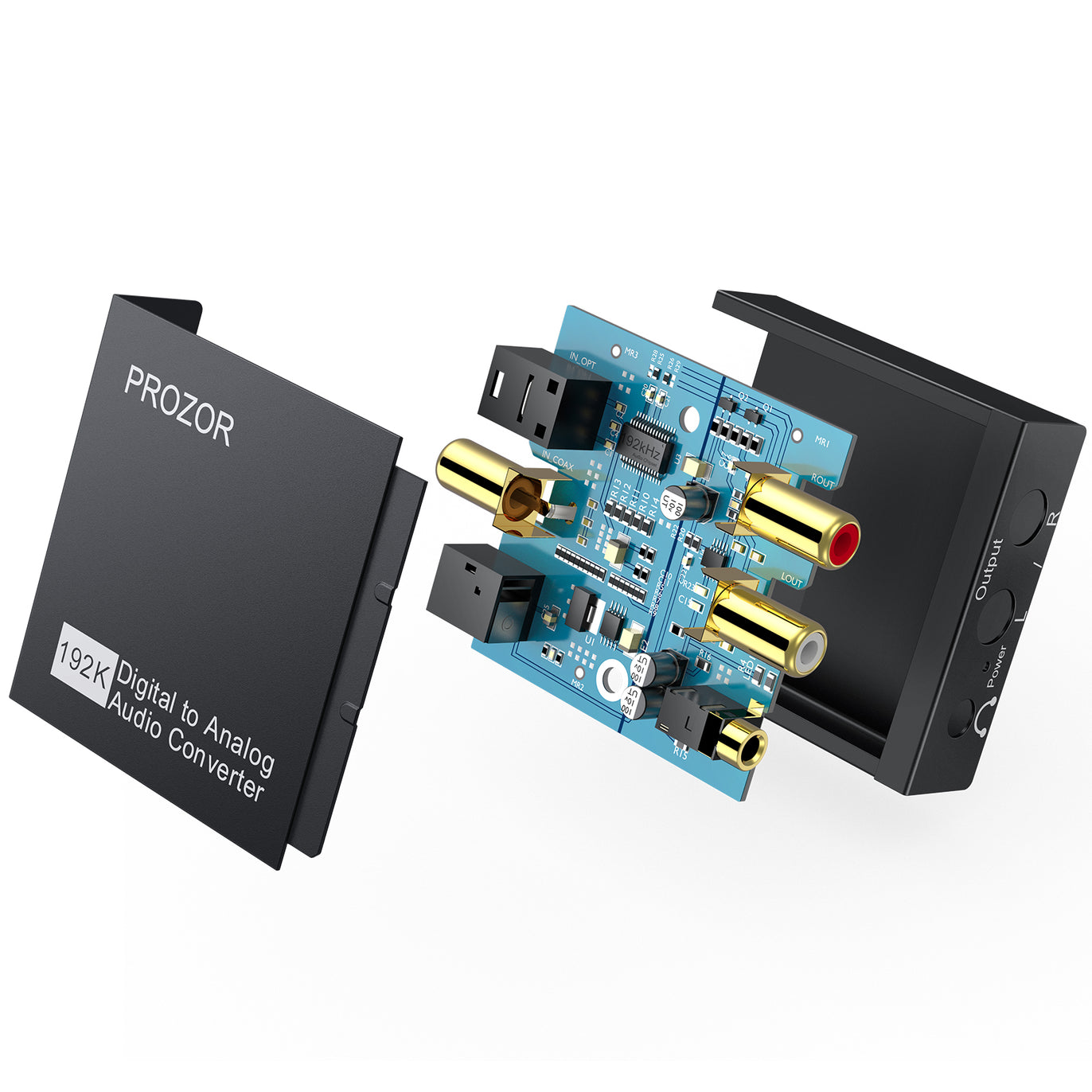 NEW Prozor DAC01s Digital to Analog Audio Converter 192kHz DAC Converter  NIB