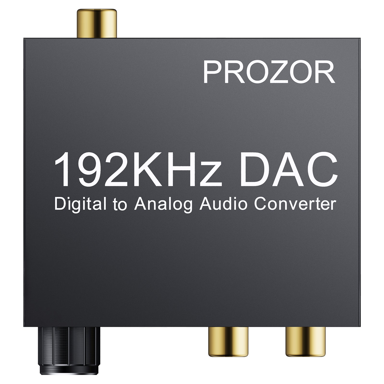 PROZOR 192kHz Digital to Analog Converter Volume Adjustable